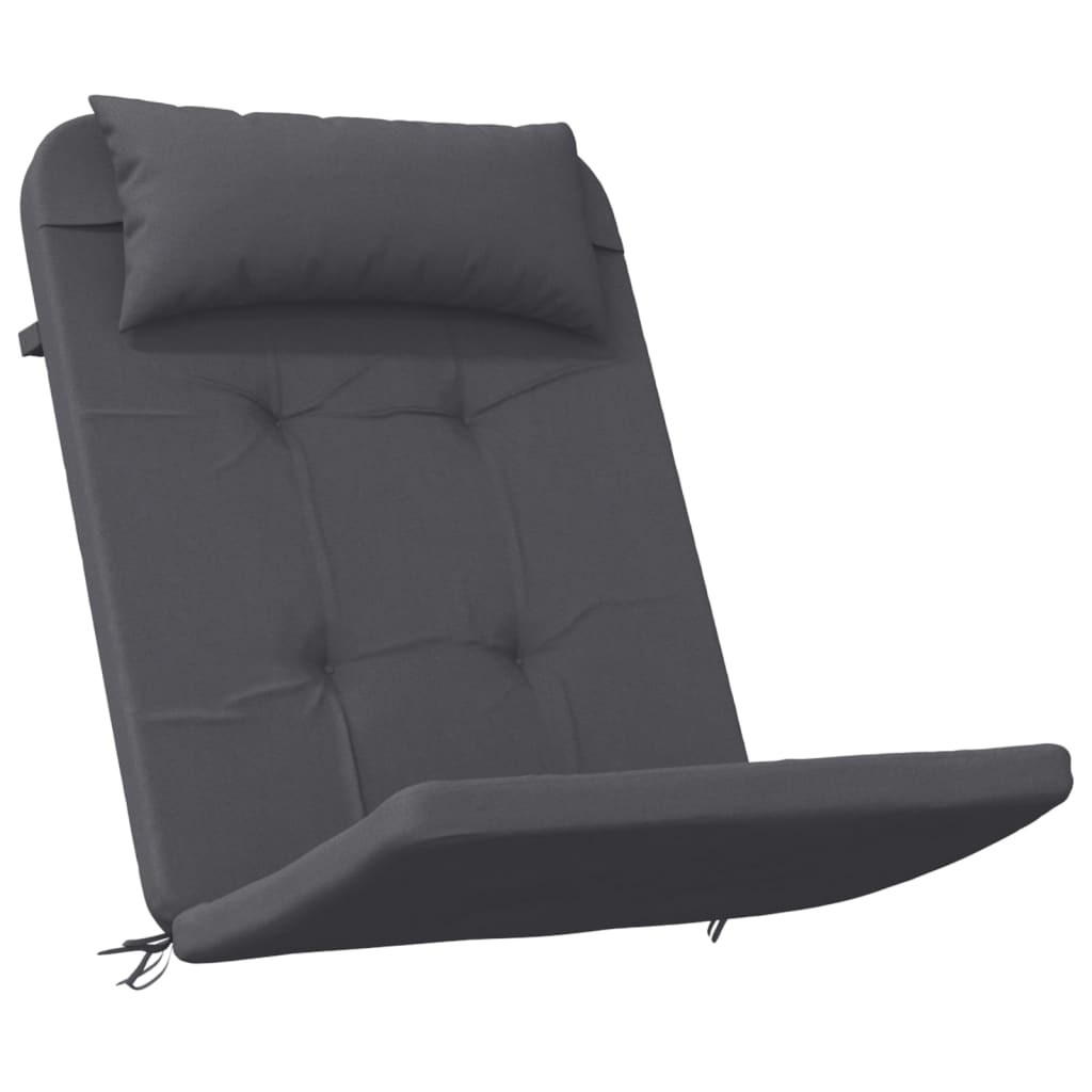Cuscini per Sedia Adirondack 2 pz Antracite in Tessuto Oxford | homemem39