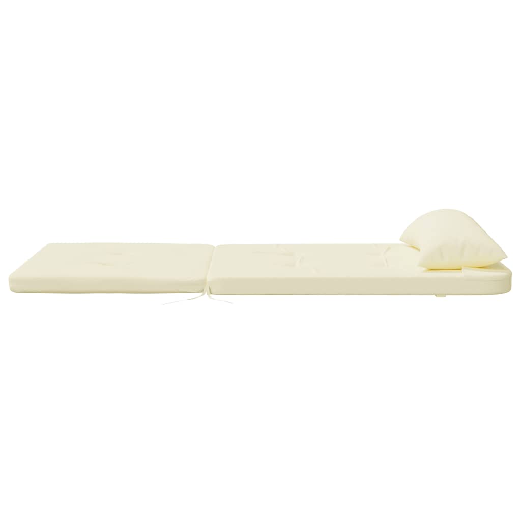 Cuscini per Sedia Adirondack 2 pz Crema in Tessuto Oxford | homemem39