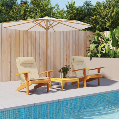 Cuscini per Sedia Adirondack 2 pz in Tessuto Oxford