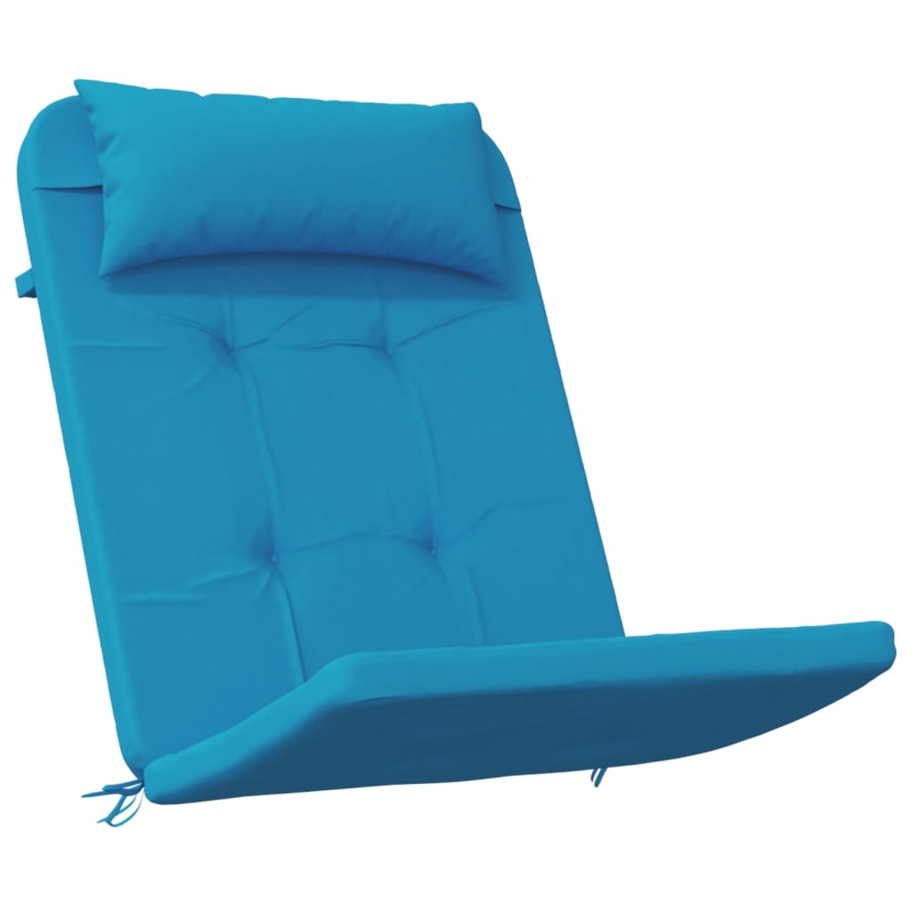 Cuscini per Sedia Adirondack 2 pz Blu Chiaro in Tessuto Oxford | homemem39