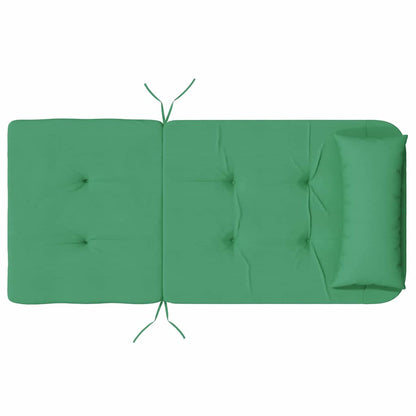 Cuscini per sedie 2 pcs Verde 58 x 77 x 4,5 cm Tessuto Oxford | homemem39