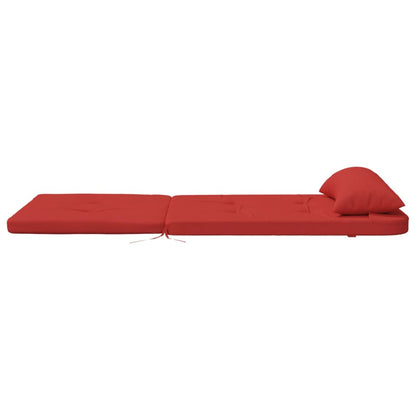 Cuscini per Sedia Adirondack 2 pz Rosso in Tessuto Oxford | homemem39