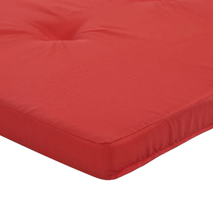 Cuscini per Sedia Adirondack 2 pz Rosso in Tessuto Oxford | homemem39