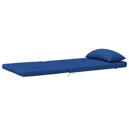 Cuscino per Sedia 2 pcs Blu 58 x 77 x 4.5 cm Tessuto Oxford