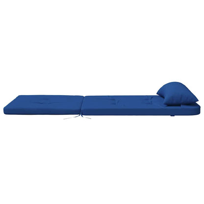 Cuscino per Sedia 2 pcs Blu 58 x 77 x 4.5 cm Tessuto Oxford