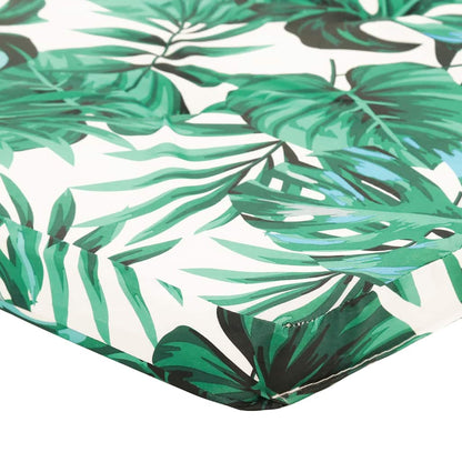 Cuscino per Sedia 2 pcs Verde 58 x 77 x 4.5 cm Tessuto Oxford