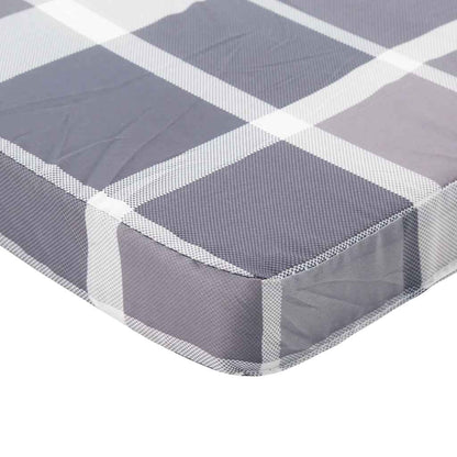 Cuscini Sedia Adirondack 2 pz a Quadri Grigio in Tessuto Oxford | homemem39