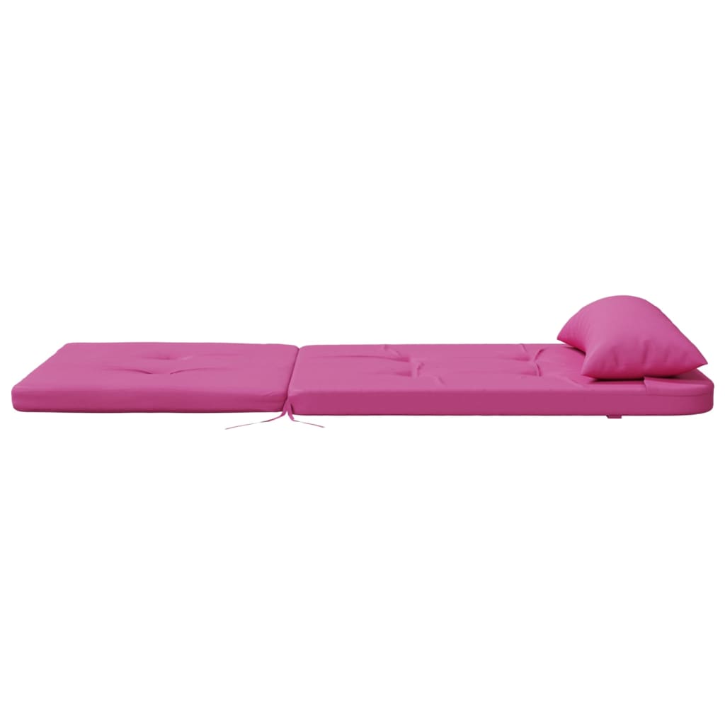 Cuscini per Sedia Adirondack 2 pz Rosa in Tessuto Oxford