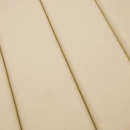 Cuscino per Lettino Beige 180x60x4 cm in Tessuto Oxford | homemem39