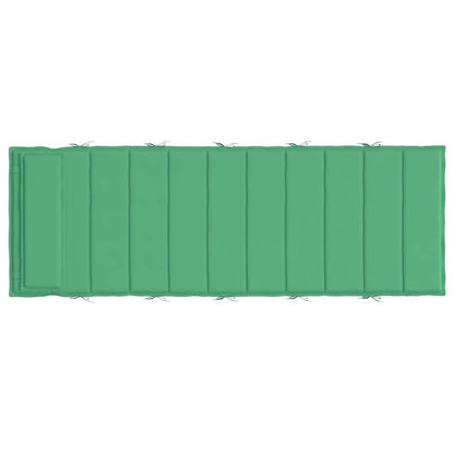 Cuscino per Lettino Verde 180x60x4 cm in Tessuto Oxford | homemem39