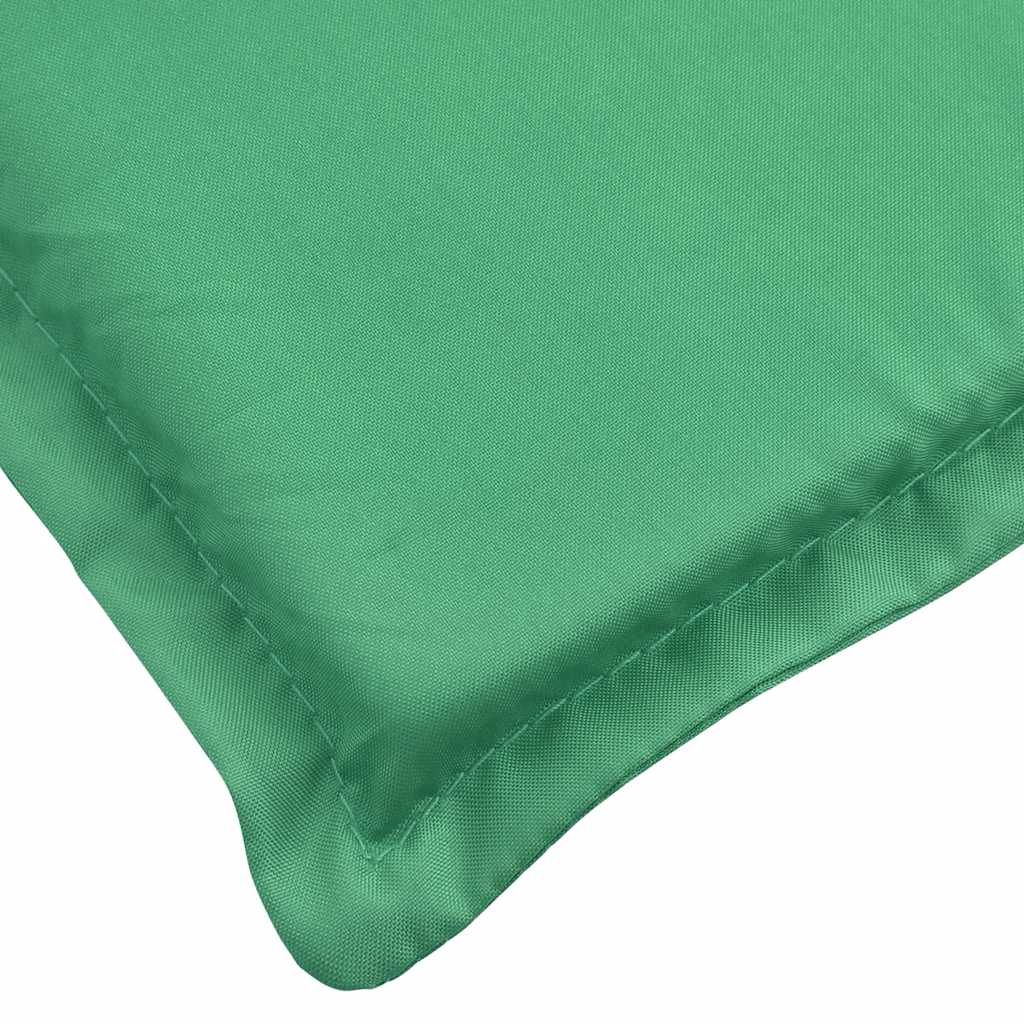 Cuscino per Lettino Verde 180x60x4 cm in Tessuto Oxford | homemem39