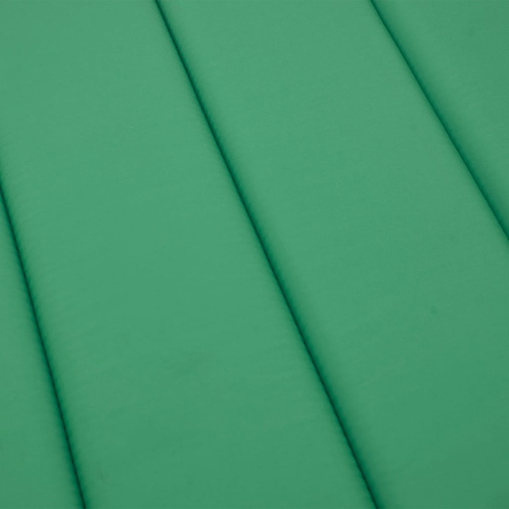 Cuscino per Lettino Verde 180x60x4 cm in Tessuto Oxford | homemem39