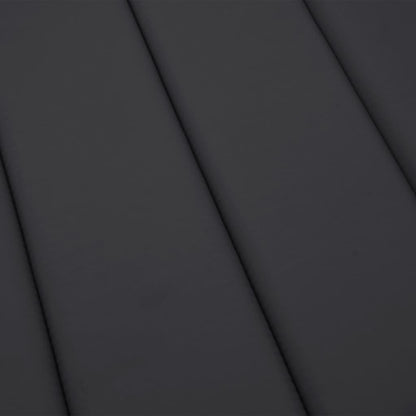 Cuscino per Lettino Nero 180x60x4 cm in Tessuto Oxford | homemem39