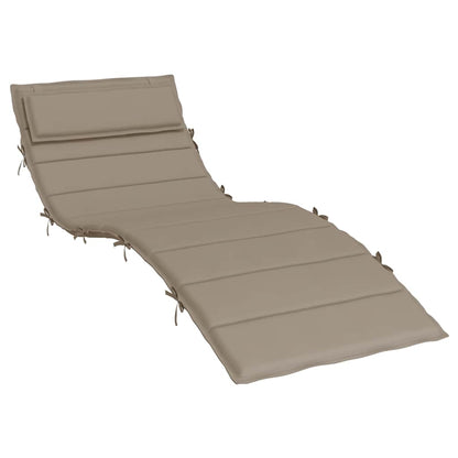 Cuscino per Lettino Tortora 180x60x4 cm in Tessuto Oxford | homemem39