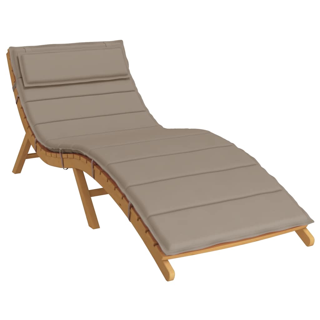 Cuscino per Lettino Tortora 180x60x4 cm in Tessuto Oxford | homemem39