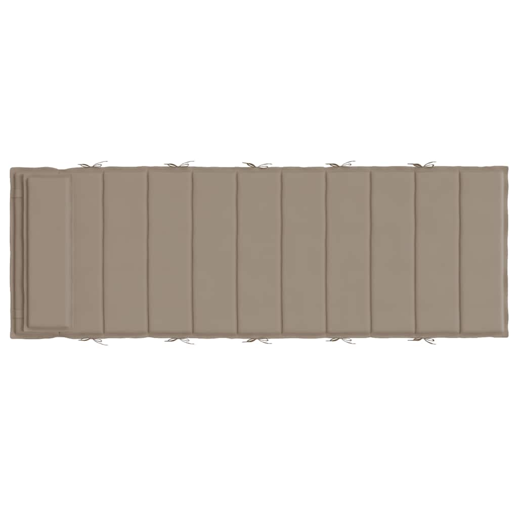 Cuscino per Lettino Tortora 180x60x4 cm in Tessuto Oxford | homemem39