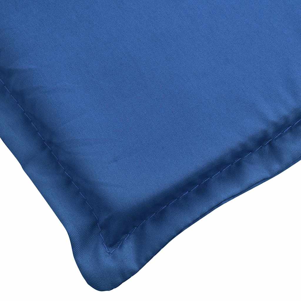 Cuscino per Lettino Blu Reale 180x60x4 cm in Tessuto Oxford | homemem39