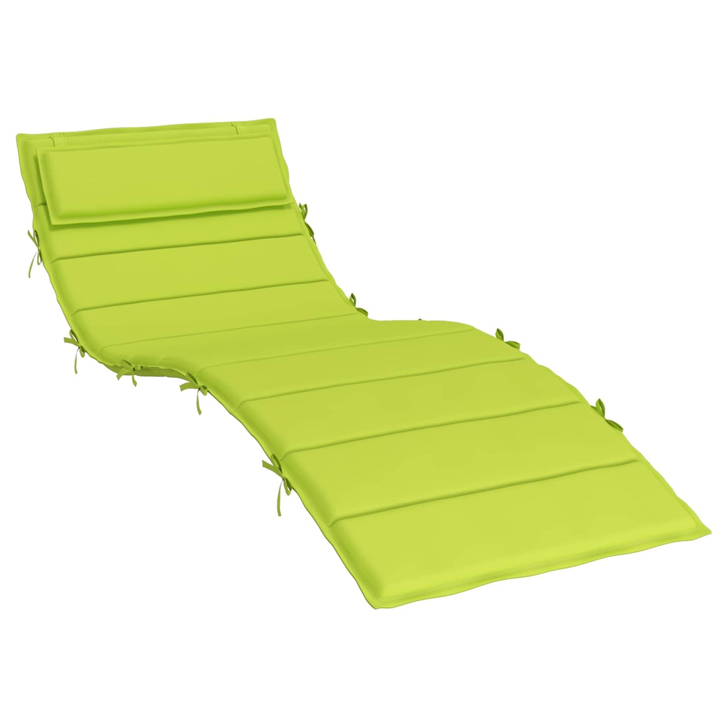 Cuscino per Lounger Sole Verde 178 x 60 x 4 cm Tessuto Oxford