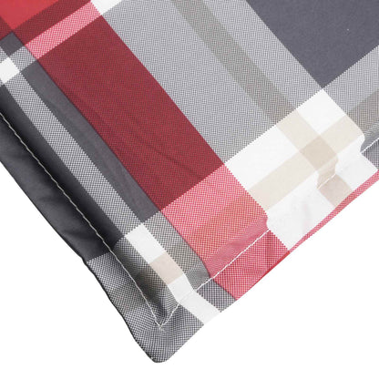 Cuscino per Lounger Sole Tessuto Oxford Rosso e grigio
