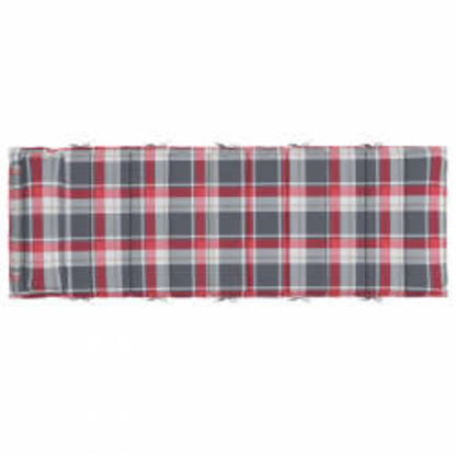 Cuscino per Lounger Sole Rosso e grigio 178 x 60 x 4 cm