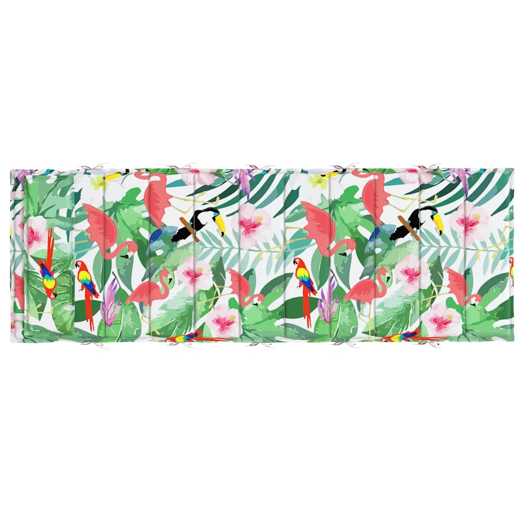 Cuscino per Lettino Multicolore 180x60x4 cm in Tessuto Oxford | homemem39