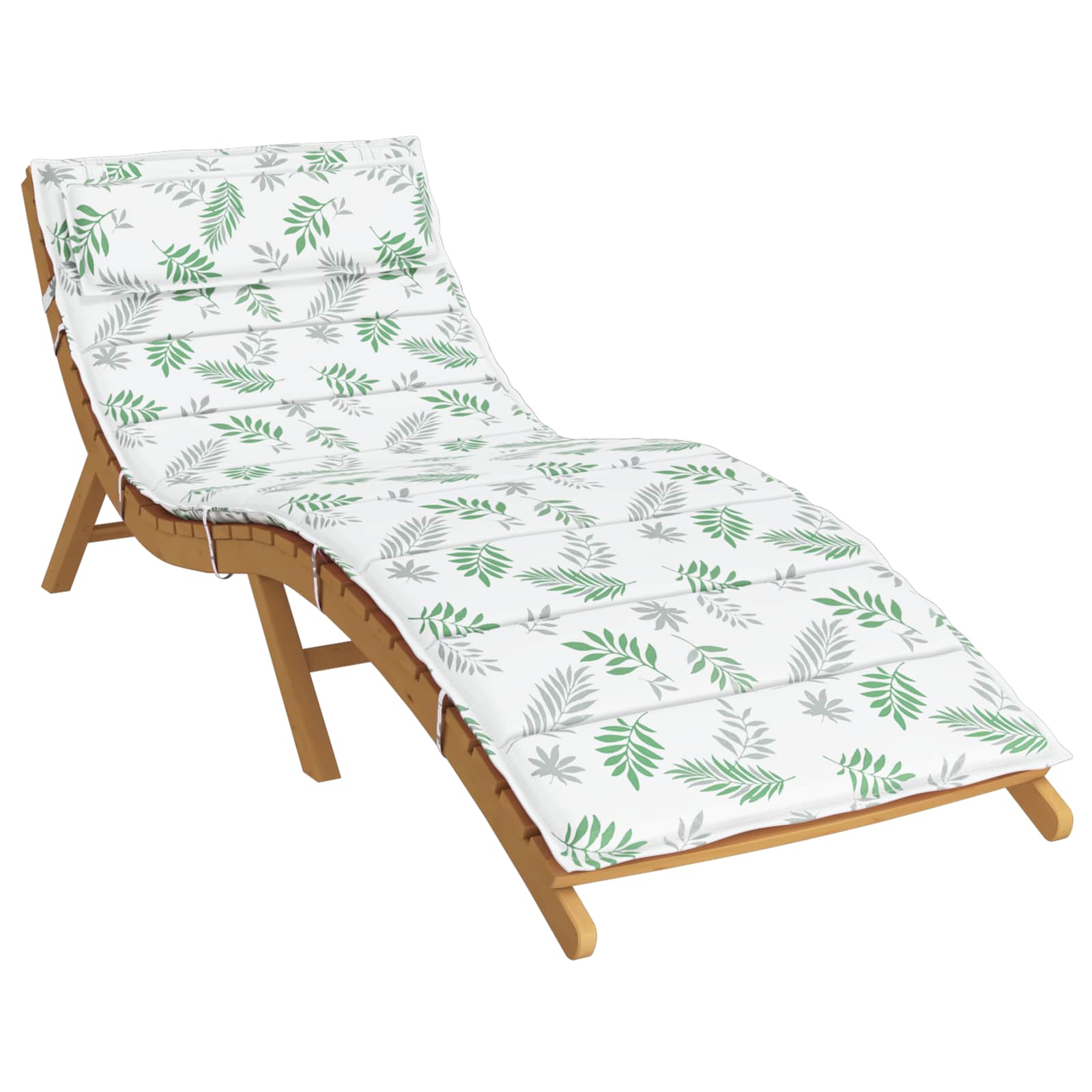 Cuscino per Lounger Sole Bianco e verde 178 x 60 x 4 cm | homemem39