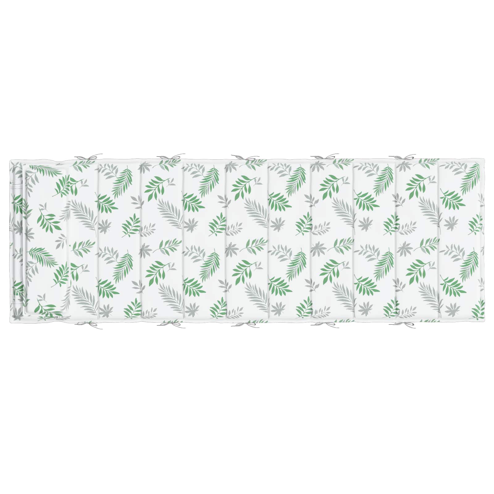 Cuscino per Lounger Sole Bianco e verde 178 x 60 x 4 cm | homemem39