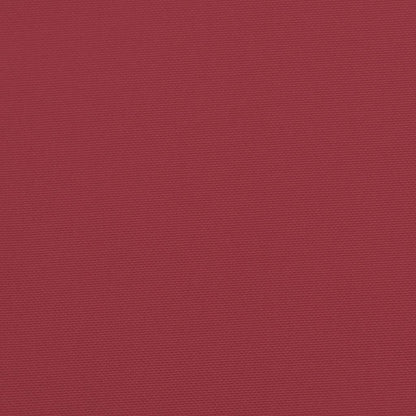 Cuscini Sedia con Schienale Alto 2 pz Rosso Vino Tessuto Oxford | homemem39