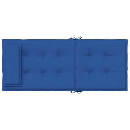 Cuscini Sedia con Schienale Alto 6 pz Blu Reale Tessuto Oxford | homemem39