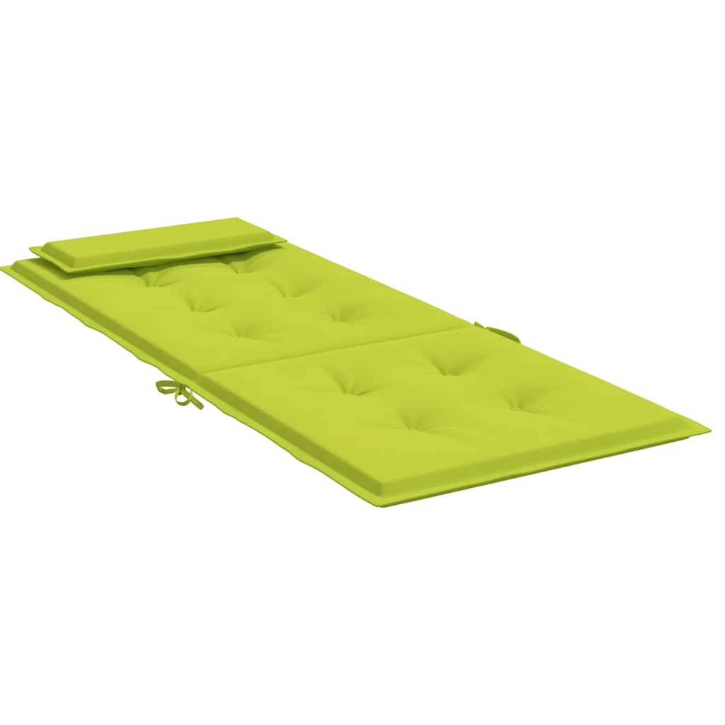 Cuscini Sedia Schienale Alto 4 pz Chiaro Tessuto Oxford