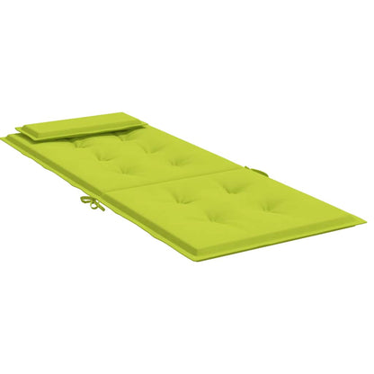 Cuscini Sedia Schienale Alto 4 pz Chiaro Tessuto Oxford