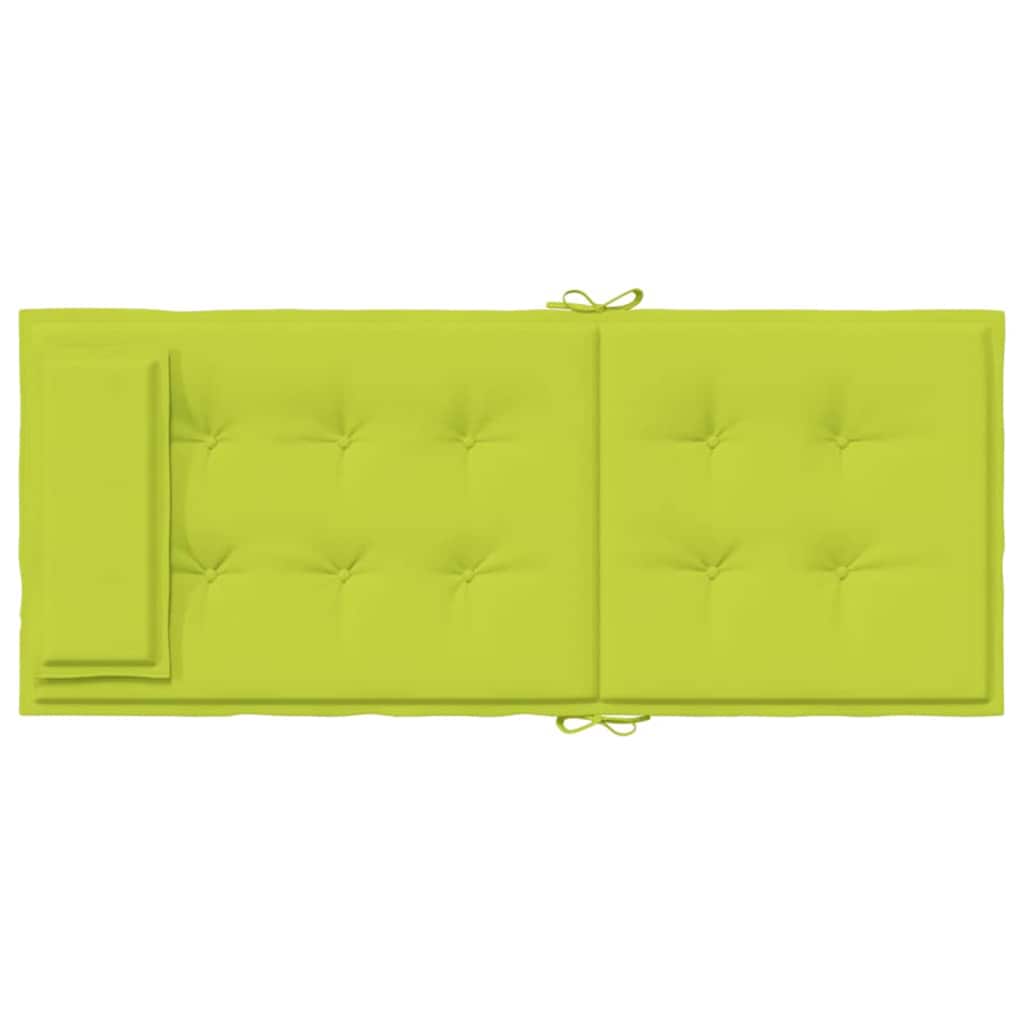 Cuscini Sedia Schienale Alto 4 pz Chiaro Tessuto Oxford