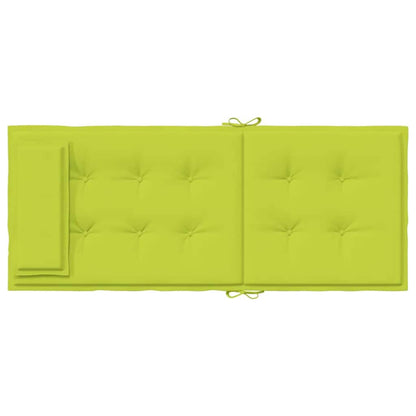 Cuscini Sedia Schienale Alto 4 pz Chiaro Tessuto Oxford