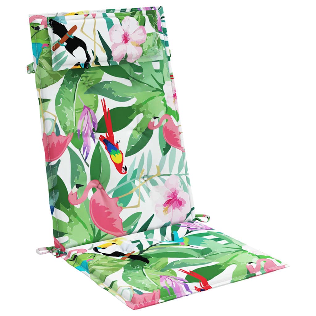 Cuscini per Sedia Schienale Alto 6pz Multicolore Tessuto Oxford | homemem39