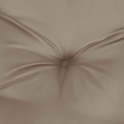 Cuscino Rotondo Tortora Ø 60x11 cm in Tessuto Oxford | homemem39