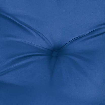 Cuscino Rotondo Blu Reale Ø 60x11 cm in Tessuto Oxford | homemem39