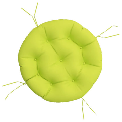 Cuscino Rotondo Verde Chiaro Ø 60x11 cm in Tessuto Oxford | homemem39