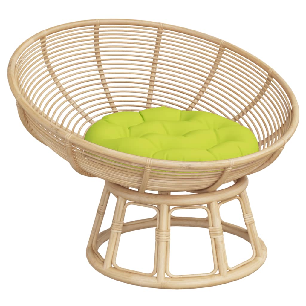 Cuscino Rotondo Verde Chiaro Ø 60x11 cm in Tessuto Oxford | homemem39