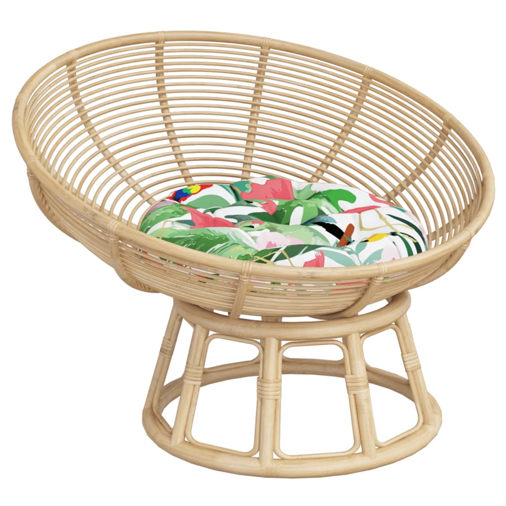Cuscino Rotondo Multicolore Ø 60x11 cm in Tessuto Oxford | homemem39