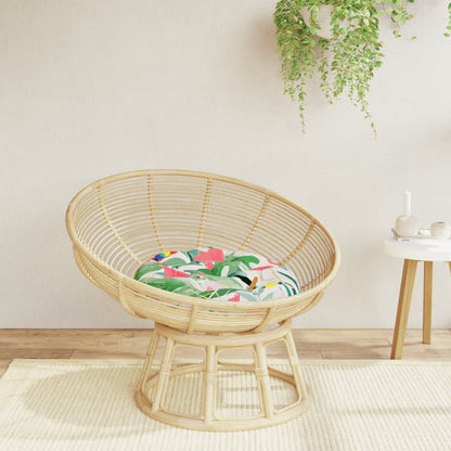 Cuscino Rotondo Multicolore Ø 60x11 cm in Tessuto Oxford | homemem39