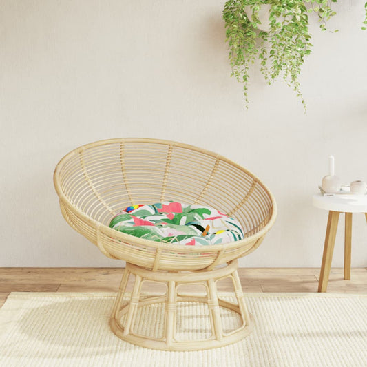 Cuscino Rotondo Multicolore Ø 60x11 cm in Tessuto Oxford | homemem39