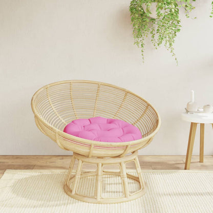 Cuscino Rotondo Rosa Ø 60x11 cm in Tessuto Oxford | homemem39