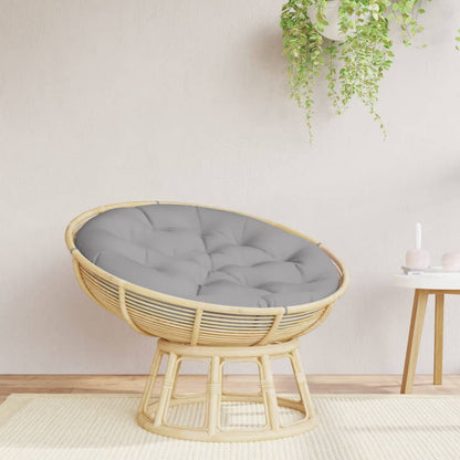 Cuscino Rotondo Grigio Ø 100x11 cm in Tessuto Oxford | homemem39