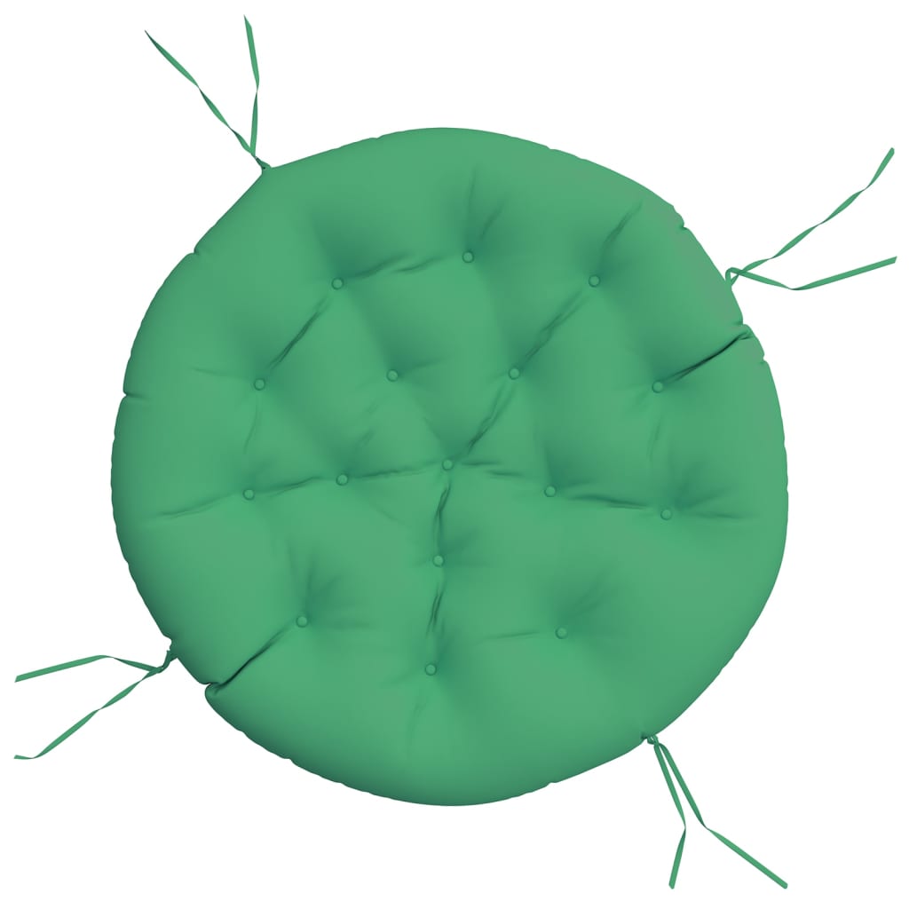 Cuscino Rotondo Verde Ø 100x11 cm in Tessuto Oxford | homemem39