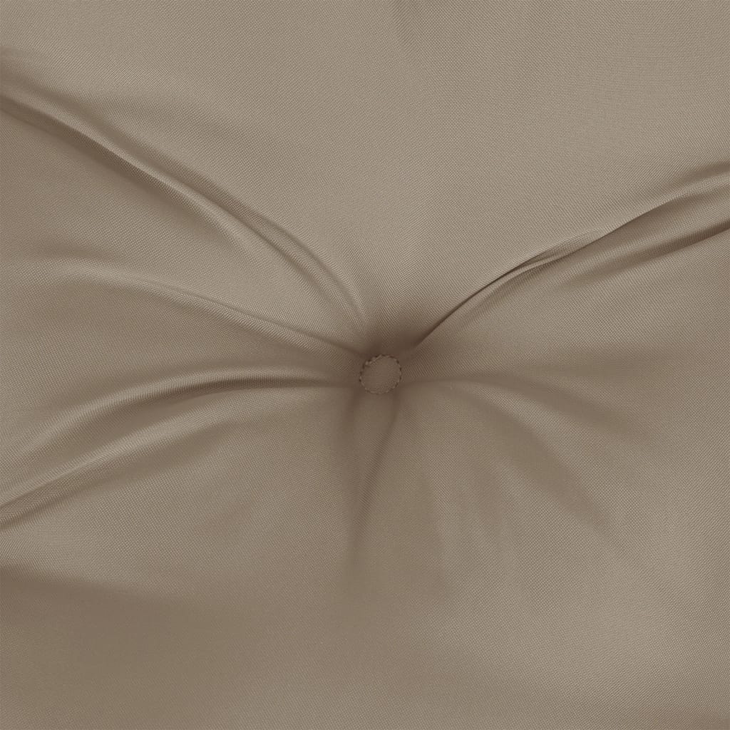 Cuscino Rotondo Tortora Ø 100x11 cm in Tessuto Oxford | homemem39