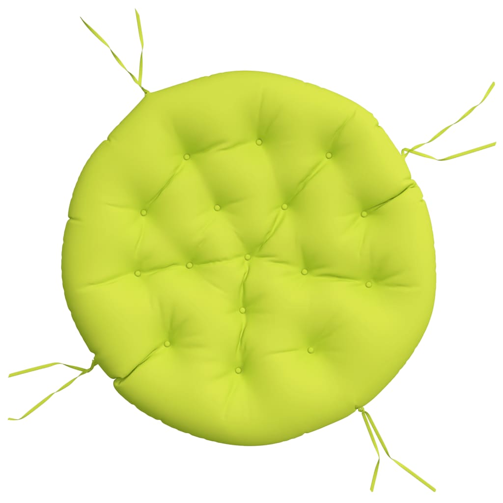 Cuscino Rotondo Verde Chiaro Ø 100x11 cm in Tessuto Oxford | homemem39