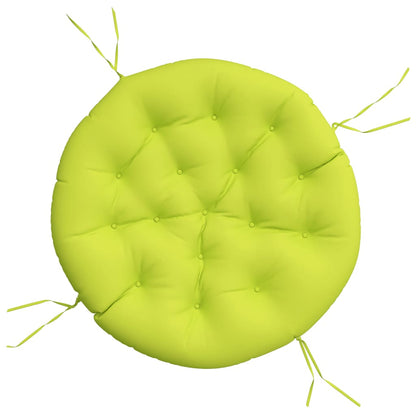 Cuscino Rotondo Verde Chiaro Ø 100x11 cm in Tessuto Oxford | homemem39
