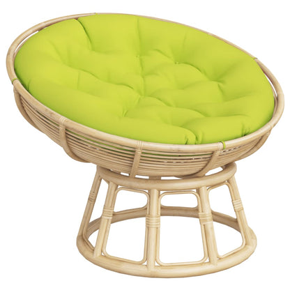 Cuscino Rotondo Verde Chiaro Ø 100x11 cm in Tessuto Oxford | homemem39