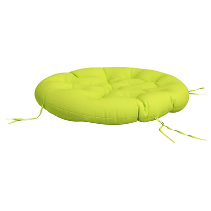 Cuscino Rotondo Verde Chiaro Ø 100x11 cm in Tessuto Oxford