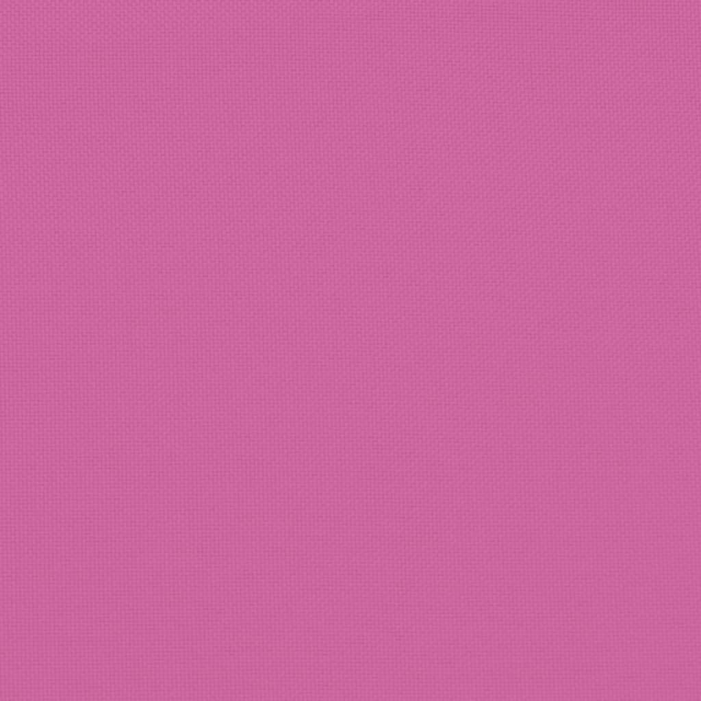 Cuscino Rotondo Rosa Ø 100x11 cm in Tessuto Oxford | homemem39